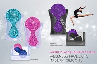 Produktdesign und Verpackungsdesign für Massagebürsten aus Silikon